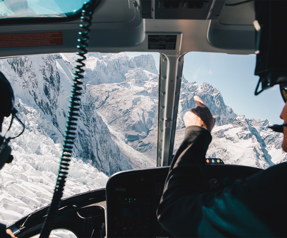 Heli experience Mount Cook with Black NZ