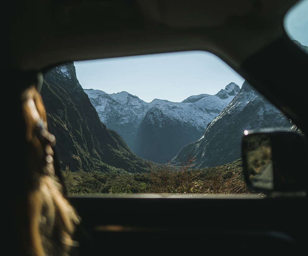 Milford Sound Road from Queenstown